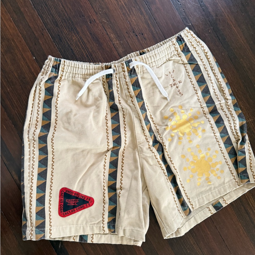 Travis Scott Cactus Jack Starburst Short - Size Large